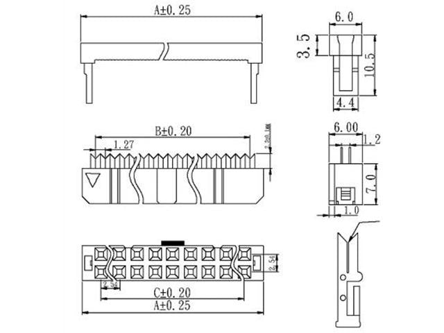 722600 - PCB Connectors -