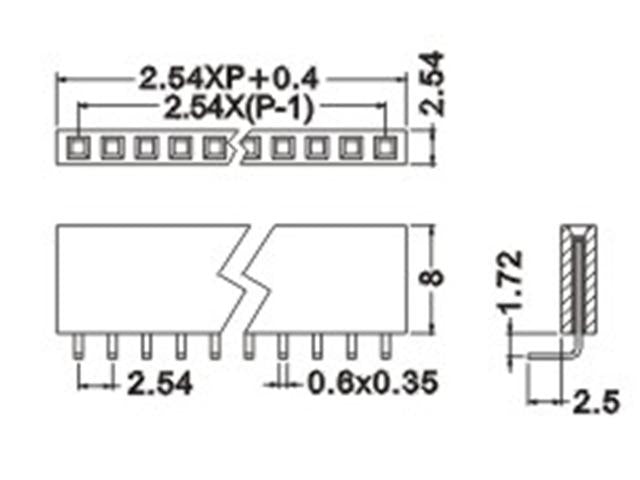 724400 - PCB Connectors -