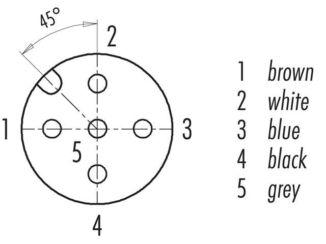 77-3430-0000-50005-0200 - Actuator/Sensor Cable -