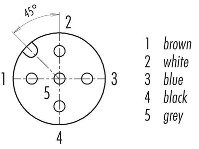 77-3430-0000-50005-0200 - Actuator/Sensor Cable -