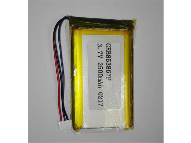 LI-POLY BATTERY 3,7V 2500MAH - Batteries -