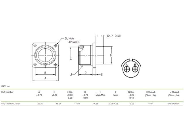 XY3102A-10SL-4P - MIL-Spec / MIL-Type -