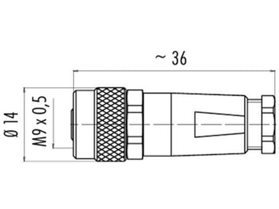 99-0410-10-04 - Circular Connectors -