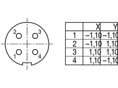 99-0410-10-04 - Circular Connectors -