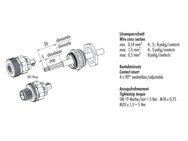 99-0434-500-05 - Circular Connectors -