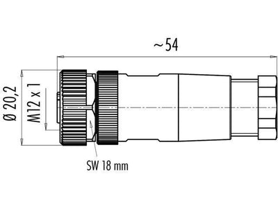 99-0486-12-08 - Circular Connectors -