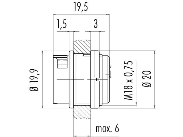 99-0608-00-03 - Circular Connectors -