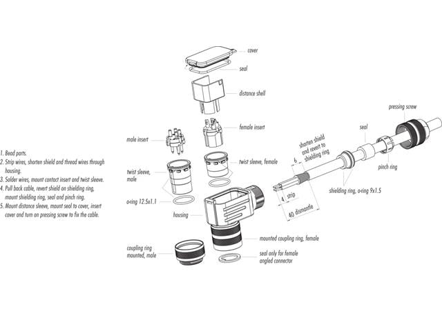 99-5696-75-24 - Circular Connectors -