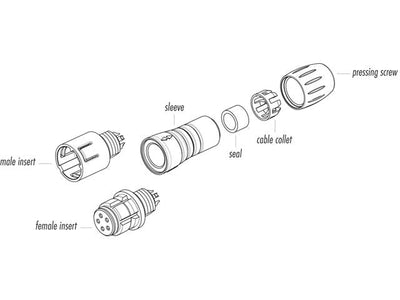 99-9225-050-08 - Circular Connectors -