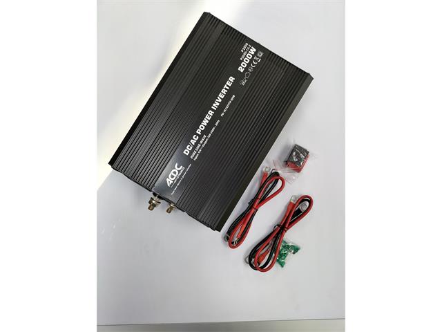 INVERTER 2000WPSW 12V USB - Power Inverters -