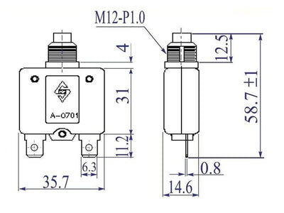 A0701 15A - Circuit Breakers -