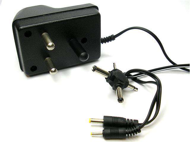 AC/DC ADAPT 500MA-REG BLK - Power Supplies -