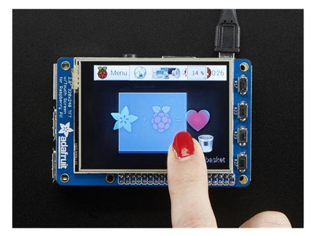ADF RASPBERY PI 2.8IN TOUCH TFT+ - Displays -