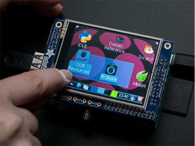ADF RASPBERY PI 2.8IN TOUCH TFT - Displays -