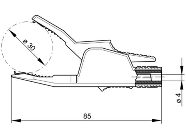 AK2B 2540I GREEN - Test Clips -