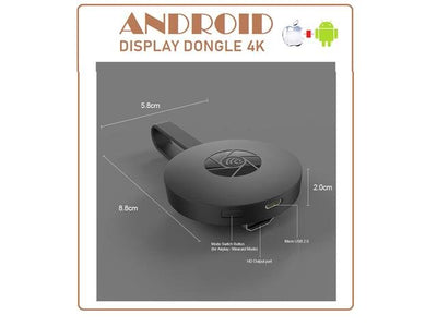 ANDROID DISPLAY DONGLE 4K - Wifi Routers Dongles & Accessories -