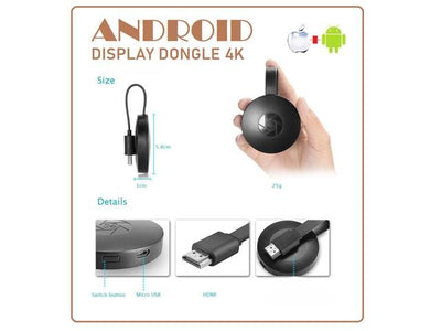 ANDROID DISPLAY DONGLE 4K - Wifi Routers Dongles & Accessories -