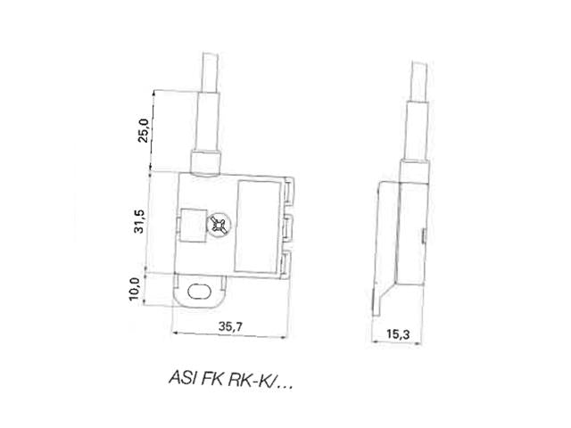 ASI FK RK-K/EF4212 PUR034 2M - Circular Connectors -