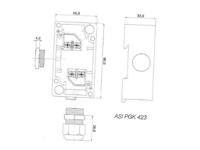 ASI PGK F 423 - Circular Connectors -