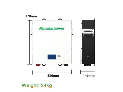 BATT 24V100A LIFEPO4 KAMADA - Batteries -