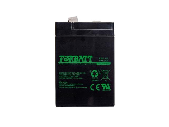 BATT 6V4,5 FBT - Batteries -