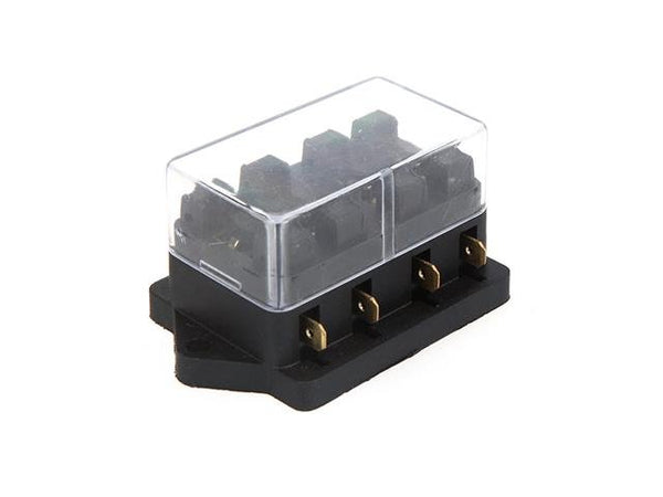 Commuca Box BDD CAR 4-WAY FUSE BOX W/O FUSE - Communica [Part No: BDD CAR 4-WAY ...