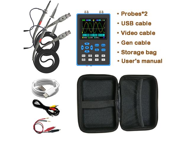 BDD DSO2512G OSC DUAL CH 120MHZ - Oscilloscopes -