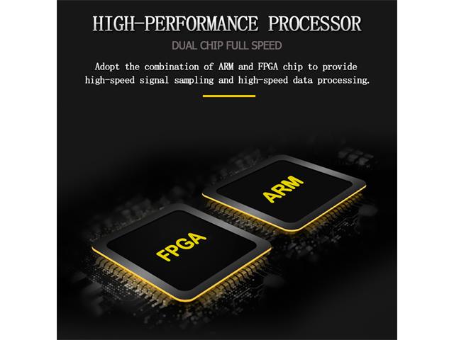 BDD DSO2512G OSC DUAL CH 120MHZ - Oscilloscopes -