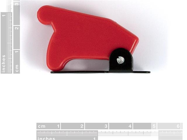 BDD MISSILE SWITCH COVER-RED - Miscellaneous -