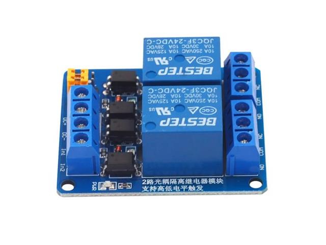 BDD RELAY BOARD 2CH 3.3V - Relay Boards -
