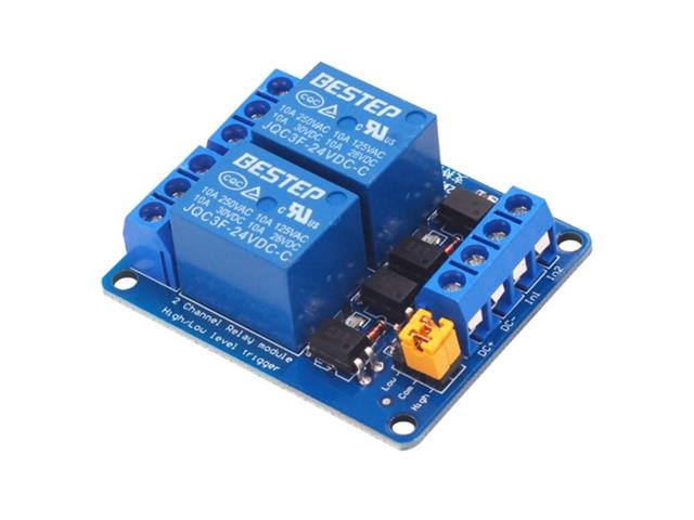 BDD RELAY BOARD 2CH 3.3V - Relay Boards -