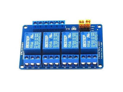 BDD RELAY BOARD 4CH 3.3V - Relay Boards -