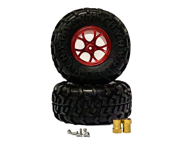 BMT WHEELS X2 ALL TERRAIN RED - Robot Wheels -