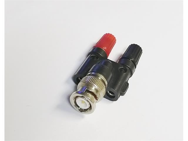 BNCM/2XBANANASOC - R F Coaxial Connectors -