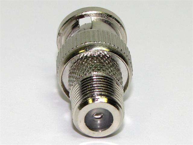 BNCMALE/F-TYPEFEMALE - R F Coaxial Connectors -