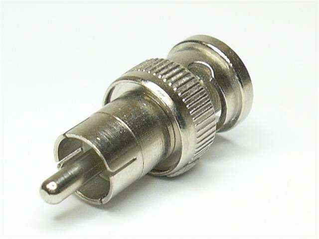 BNCMALE/RCAMALE - R F Coaxial Connectors -