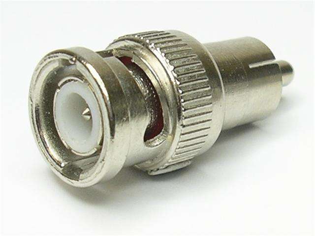 BNCMALE/RCAMALE - R F Coaxial Connectors -