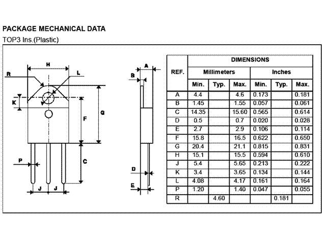 BTA41-600B - Thyristors -