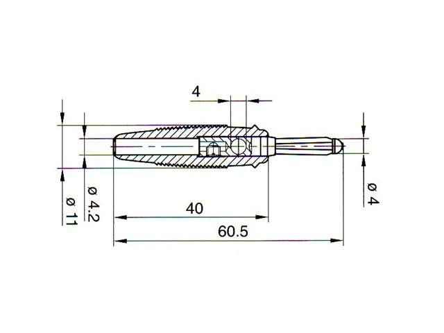 BULA 20K BLACK - Test Plugs & Sockets -