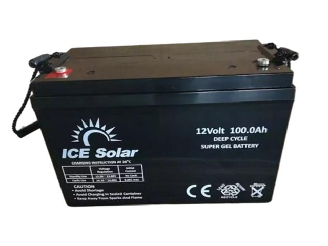BATT 12V100G ICE - Batteries -