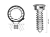 CBT ANCHOR EH1B10 - Cable Fasteners & Fixings -