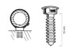 CBT ANCHOR EH1B8 - Cable Fasteners & Fixings -