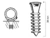 CBT ANCHOR EH1W7 - Cable Fasteners & Fixings -