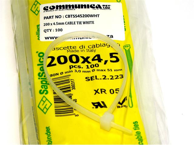 CBTSS45200WHT - Cable Fasteners & Fixings -