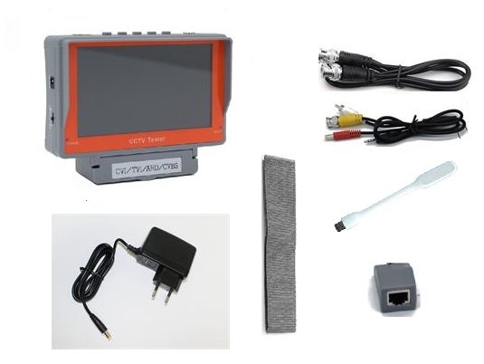 CCTV TESTER IV7A 8.0MP 4IN1 - Environmental Test Equipment -