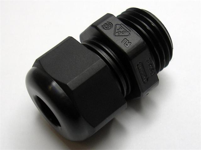 CGP-M16X1,5-02-BK - Cable Glands, Strain Relief & Grommets -