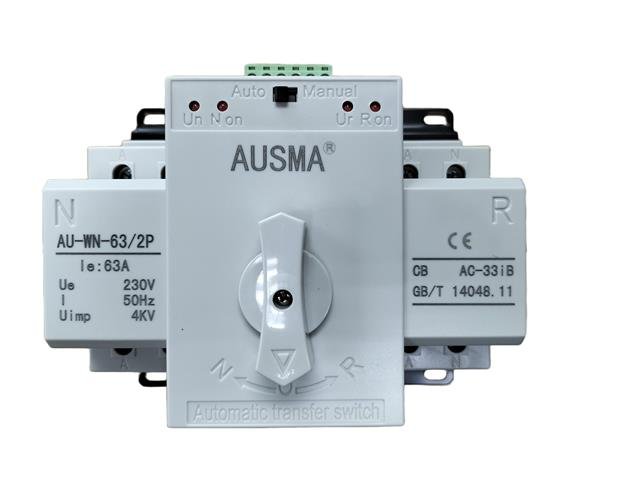 CHANGEOVER SWITCH 2P63 ATS-AUSMA - Solar -