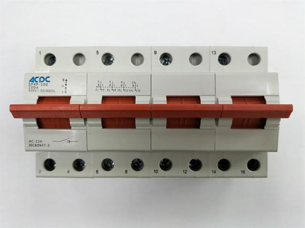 CHANGEOVER SWITCH SF4P100 - Communica [Part No: CHANGEOVER SWITCH