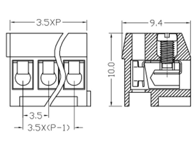 CHF3,5-2E - Terminals -