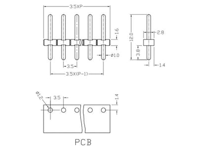 CHM3,5-24E - PCB Connectors -